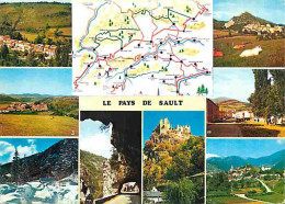 11 - Aude - Le Pays De Sault - Carte Géographique - CPM - Voir Scans Recto-Verso - Other & Unclassified