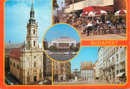 Hongrie - Budapest - Multivues - CPM - Voir Timbre - Voir Scans Recto-Verso - Hungary