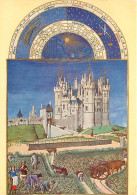 Art - Peinture - Les Très Riches Heures Du Duc De Berry - CPM - Voir Scans Recto-Verso - Malerei & Gemälde