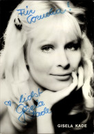 CPA Schauspielerin Gisela Kade, Portrait, Autogramm - Acteurs