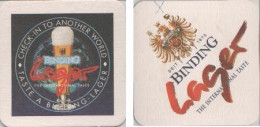 5002496 Bierdeckel Quadratisch - Binding Lager - Seit 1870 - Beer Mats