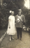 Photo CPA Schützenkönig 1926, Mann Mit Orden, Frau - Other & Unclassified