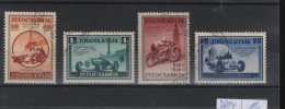 Jugoslavien Michel Cat.No. Used 381/384 - Oblitérés