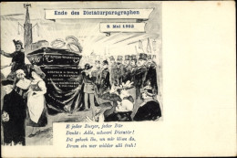 Artiste CPA Orschwiller Orschweiler Elsass Bas Rhin, Ende D. Diktaturparagraphen 1902, Hohkönigsburg - Sonstige & Ohne Zuordnung
