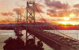 R153097 San Francisco Oakland Bay Bridge At Sunset. Crocker - Monde