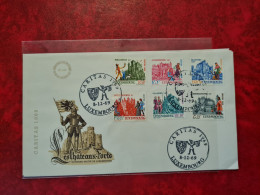 LETTRE / CARTE Luxembourg 1969 CARITAS LES CHATEAUX FORTS - Sonstige & Ohne Zuordnung