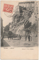 CPA   Sartene (Corse)   Diligence à L'entrée De La Ville     Ed Poro     1904 - Sartene