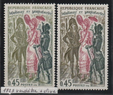 YT N° 1729 Verdâtre Et Olive - Neufs ** - MNH - Unused Stamps