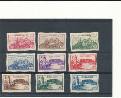 N°28 à 37  NEUF XX - Unused Stamps