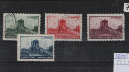 Jugoslavien Michel Cat.No. Used 389/393 - Gebraucht