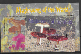 Montserrat Mnh ** 2 Sheets Mushroom Champignon 2003 11 Euros - Montserrat