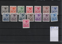 Jugoslavien Michel Cat.No. Mnh/** 393/407 - Unused Stamps
