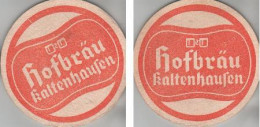 5001102 Bierdeckel Rund - Kaltenhausen Hofbräu - Beer Mats