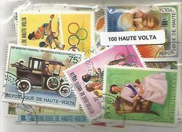 Lot 100 Timbres De Haute Volta - Haute-Volta (1958-1984)