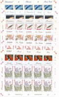 BD-460: MONACO: 7 Feuillets De 10 Timbres Des N°2630 à 2636 - Nuevos