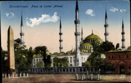 CPA Konstantinopel Istanbul Türkei, Sultan-Ahmed-Platz - Turkey