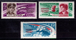 1963 USSR CCCP Mi 2769-71A  MNH/* - Unused Stamps
