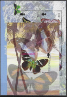 Montserrat Mnh ** 2 Sheets Butterfly Papillon 2004 12 Euros - Montserrat