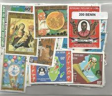 Lot 200 Timbres Du Benin - Benin - Dahomey (1960-...)