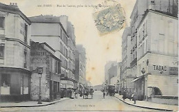 CPA Paris Rue De  Vanves Prise De La Ligne De Ceinture - Arrondissement: 14