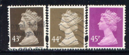 GREAT BRITAIN (MACHINS), ENGLAND, NO.'S MH268, MH270 AND MH270A - Inglaterra