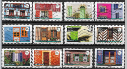 FRANCE -  Architecture Domestique Traditionnelle (2022) - Used Stamps