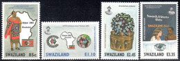 Swaziland - 2004 Global Smart Partnership Movement Set (**) # SG 729-732 - Swaziland (1968-...)