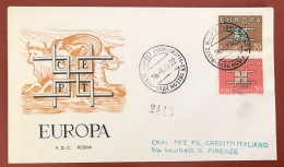 ITALY - FDC - 1963 - Europe - 8th Issue - FDC