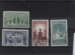 Jugoslavien Michel Cat.No. Used 433/436 - Used Stamps