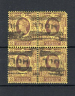Grande-Bretagne - Bloc De 4 N° 96 Oblitérés - Used Stamps