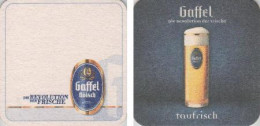 5002643 Bierdeckel Quadratisch - Gaffel Taufrisch - Beer Mats