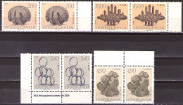 Yugoslavia 1978 - Modern Sculptures - Mi 1750-1753 - MNH**VF - Nuovi