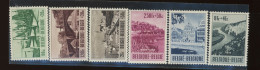 918/923. Tourisme   ** Postfris.  Cote 95 €. - Unused Stamps