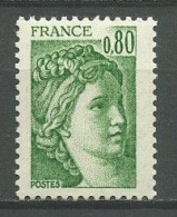FRANCE 1977 N° 1970c ** GT Sans Bande Phosphorescente Neuf MNH Superbe C 2 € Type Sabine Oeuvre Peintre Louis David - Unused Stamps