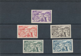 N° 38/39/40/41/42 NEUF XX - Unused Stamps