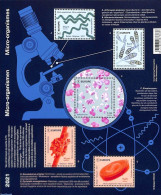 2021 Micro Organismen MNH Sheet Fauna - Unused Stamps