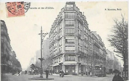 CPA Paris Rue Sarrette Et Rue D'Alésia - Distretto: 14