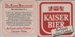 5005422 Bierdeckel Quadratisch - Kaiser - Sous-bocks