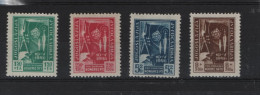 Jugoslavien Michel Cat.No. Mnh/** 497/500 - Unused Stamps