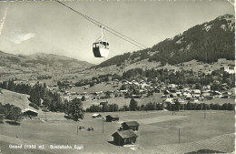 CPSM PF GSTAAD GONDELBAHN EGGLI - Gstaad