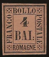Romagne        .  Yvert    .  5 (2 Scans)     .   1859   .    (*)        .  Mint Without Gum - Romagne