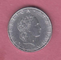 Italy, 1994- -50 Lire (small Type)- Acmonital- Obverse Italia Turrita. Reverse Representation Of God Vulcano BB, VF, TTB - 50 Lire