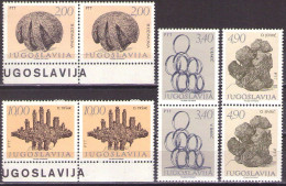 Yugoslavia 1978 - Modern Sculptures - Mi 1750-1753 - MNH**VF - Unused Stamps