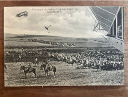 Serie Deutsche Heer - Aufmarsch Deutscher Truppen Hinter Der Gefechtslinie - Oorlog 1914-18