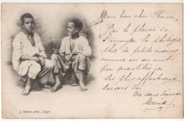 Untitled Card Of Two Boys - Alger - Other & Unclassified