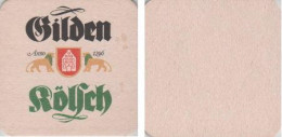 5002047 Bierdeckel Quadratisch - Gilden Kölsch - Anno 1296 - Beer Mats