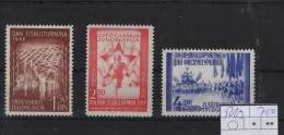 Jugoslavien Michel Cat.No. Mnh/** 521/523 - Unused Stamps