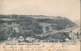 CHEVREMONT       CHATEAU ET GARE DE HENNE - Chaudfontaine