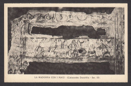 085970/ ROMA, Catacombe Di Domitilla, *La Madonna Con I Magi* - Autres & Non Classés