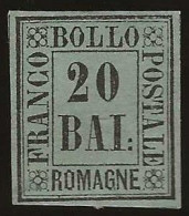 Romagne        .  Yvert    .  9  (2 Scans)     .   1859   .    (*)        .  Mint Without Gum - Romagne